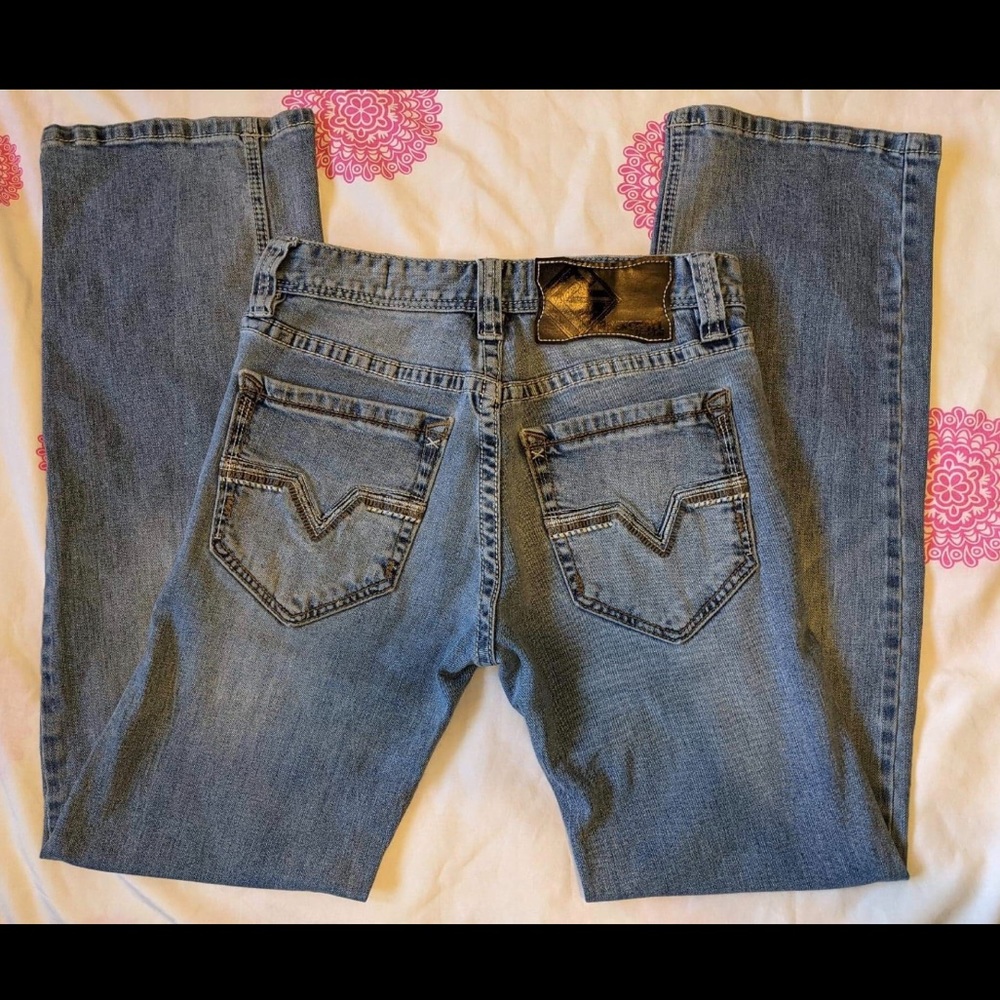 Rock&Roll Denim Pistol Straight Jeans